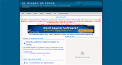 Desktop Screenshot of eldiariodepinos.blogspot.com