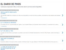 Tablet Screenshot of eldiariodepinos.blogspot.com