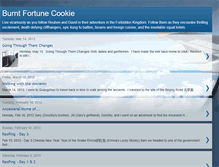 Tablet Screenshot of burntfortunecookie.blogspot.com