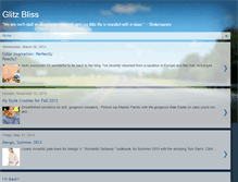 Tablet Screenshot of glitzbliss.blogspot.com