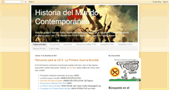 Desktop Screenshot of historiadelmundocontemporaneo1.blogspot.com