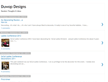 Tablet Screenshot of duwopdesigns.blogspot.com