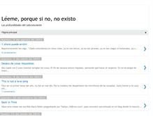 Tablet Screenshot of existonoexisto.blogspot.com