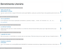 Tablet Screenshot of derretimentoliterario.blogspot.com