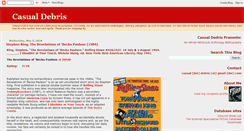 Desktop Screenshot of casualdebris.blogspot.com