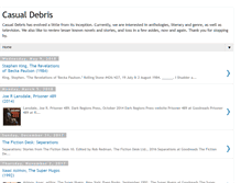 Tablet Screenshot of casualdebris.blogspot.com