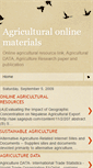 Mobile Screenshot of agriculturewebresource.blogspot.com