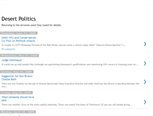 Tablet Screenshot of desertpolitics.blogspot.com