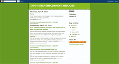 Desktop Screenshot of info4selfemploymentnjobs.blogspot.com