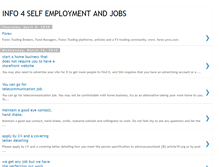 Tablet Screenshot of info4selfemploymentnjobs.blogspot.com