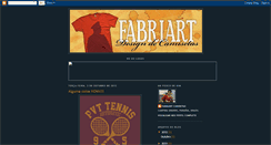 Desktop Screenshot of fabriart.blogspot.com