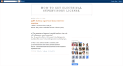 Desktop Screenshot of electricallicense.blogspot.com