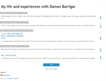 Tablet Screenshot of damonunbelievablebarriger.blogspot.com