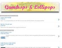 Tablet Screenshot of kenziesgumdropsandlollipops.blogspot.com