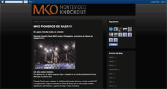 Desktop Screenshot of montevideoknockout.blogspot.com