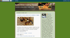 Desktop Screenshot of cambodiankitchen.blogspot.com