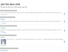 Tablet Screenshot of davesclub.blogspot.com