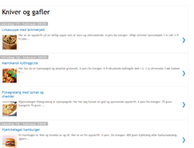 Tablet Screenshot of kniveroggafler.blogspot.com