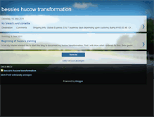 Tablet Screenshot of bessiemooobellehucow.blogspot.com