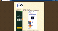 Desktop Screenshot of footexpert.blogspot.com