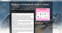 Desktop Screenshot of dubai-artist.blogspot.com