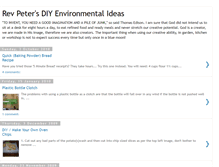 Tablet Screenshot of diyenvironmentalideas.blogspot.com