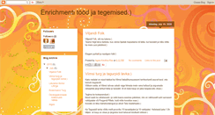 Desktop Screenshot of enrichmentiblog.blogspot.com