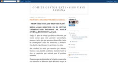 Desktop Screenshot of comitegestorextensionuasdsamana.blogspot.com