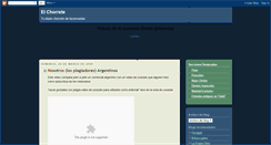 Desktop Screenshot of elchorrete.blogspot.com