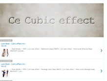 Tablet Screenshot of cubiceffect.blogspot.com