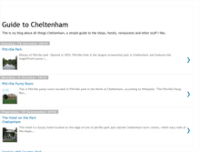 Tablet Screenshot of guidetocheltenham.blogspot.com