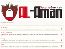 Tablet Screenshot of al-amansecurity.blogspot.com