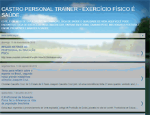 Tablet Screenshot of castropersonaltrainer.blogspot.com