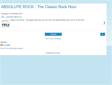 Tablet Screenshot of absoluterock-theclassicrockhour.blogspot.com