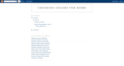 Desktop Screenshot of color-choosing.blogspot.com