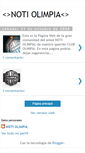 Mobile Screenshot of notiolimpia.blogspot.com