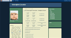 Desktop Screenshot of cocuklaricin.blogspot.com