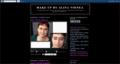 Desktop Screenshot of makeupbyalinavoinea.blogspot.com