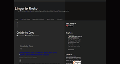 Desktop Screenshot of lingeriephoto.blogspot.com