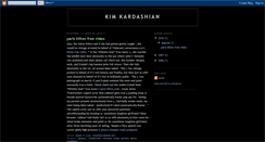 Desktop Screenshot of kimkardashian-star.blogspot.com