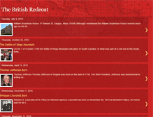 Tablet Screenshot of britishredcoat.blogspot.com