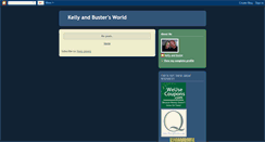 Desktop Screenshot of kellyandbuster.blogspot.com