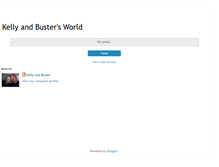 Tablet Screenshot of kellyandbuster.blogspot.com