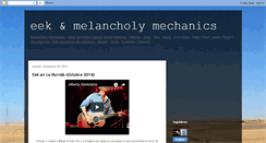 Desktop Screenshot of melancholymechanics.blogspot.com