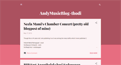 Desktop Screenshot of andymusicblog-thodi.blogspot.com