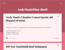 Tablet Screenshot of andymusicblog-thodi.blogspot.com