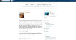 Desktop Screenshot of histerribleswiftsword.blogspot.com