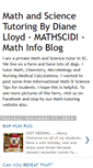 Mobile Screenshot of mathtutoringbydlmathscidi.blogspot.com