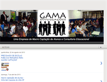 Tablet Screenshot of gamadivulgacoes.blogspot.com