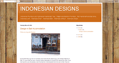 Desktop Screenshot of indonesiandesigns.blogspot.com